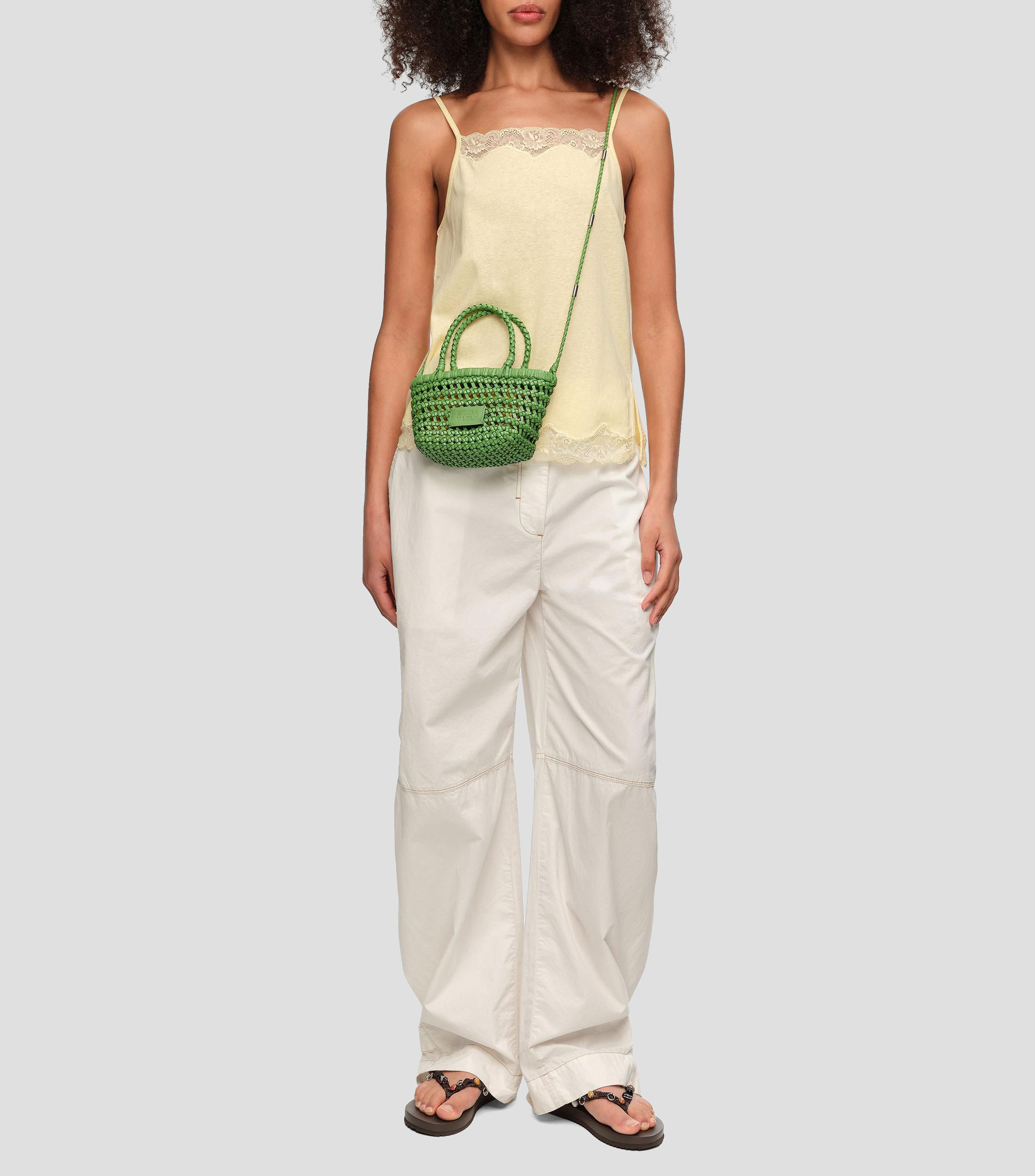Blusa tirantes encaje Mujer